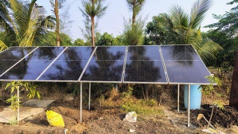 3 HP Solar Pump Installation