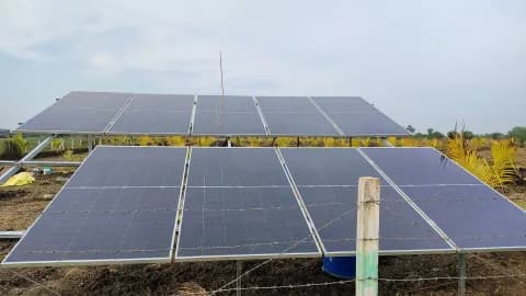 5 HP Solar Pump Installation